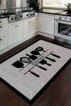 Decomia Home Washable Non-Slip Easy Clean Pet Friendly Printed Area Rug, Carpet & Kitchen Rug, Kitchen Decor - example - 241,00 RON Covor