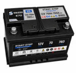 Schlosser EFB Start-Stop 12V 70Ah 760A right+