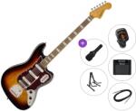 Squier Classic Vibe Bass VI LRL Premium SET 3-Tone Sunburst Bas 6-corzi