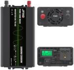 JFIND Invertor auto JFIND JF02, unda sinusoidala pura, 12V la 220V, 1000W continuu, 2000W varf, afisaj LCD, protectii multiple, ideal pentru auto, rulote, unelte, aparate sensibile (SKU3353)