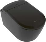 Villeroy & Boch ViClean - Bideu electronic cu vas ceramic, suspendat, DirectFlush, CeramicPlus, SoftClosing, negru V16EN2R7 (V16EN2R7)