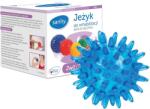 Sanity Safe & Helpful labda, 2 az 1-ben, rehabilitációhoz és masszázshoz, 6 cm, sündisznó típusú, Kék (mingesanity6cm)