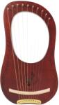 Cega Lyre Harp 10 Strings Coffee