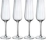 Villeroy & Boch 4 db Rose Garden pezsgőspohár készlet, Villeroy&Boch, kristályos üveg, 120 ml - 420335 (420335)