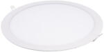 T-LED LED Panel fehér, kerek, süllyesztett, 24V, 18W, 1700lm, CCT, IP20