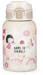 Petite&mars rozsdamentes acél hőtartó kulacs szívószállal, Twinkling Fairy, 18 hó+, 350 ml