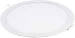 T-LED LED Panel fehér, kerek, süllyesztett, 24V, 24W, 2080lm, CCT, IP20