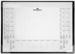 DURABLE Könyökalátét, 600x430 mm, PP, éves naptárral, DURABLE, fekete (DB729801) - primatinta