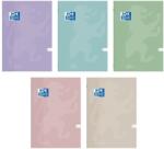 OXFORD Caiet Oxford A4, 60 file, coperta plastic, patratele, motiv Touch Trend, diverse modele, 5 buc/set PCK400200259