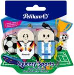 Pelikan Set 2 radiere Pelikan Squeezy Sports, blister, Motive asortate - fotbal (400208934)