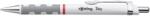 rOtring Pix cu mecanism, Rotring, Tikky III, 0.8 mm, alb, mina albastra (RO033211) - forit