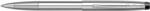 Scrikss Pix cu mecanism Scrikss Chrome, corp metalic, varf M, scriere albastra (WM054021)