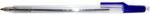  Pix cu mecanism Atlas , corp transparent, culoare scriere albastru (LW20147600)