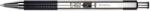 Zebra Pix cu mecanism Zebra, F301, 0.7 mm, corp negru, scriere albastra (ZB301000)
