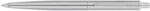Zebra Pix cu mecanism Zebra, 901, 0.7 mm, corp argintiu, scriere albastra (ZB83757)