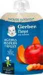 Gerber Пюре с ябълка, морков и тиква, 6м. +, 150 g (3045007)