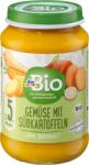 dmBio Био зеленчуково пюре със сладки картофи, 5+м, 190 g (1445559)