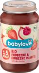 babylove Био плодово пюре ягода, малина и ябълка, 5+м, 190 g (1268387)