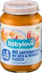 babylove Био градински зеленчуци с ориз и пилешко, 5+м, 190 g (1602882)
