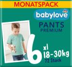 babylove Бебешки гащички Premium, размер 6, 18-30 кг. , 72 бр (1713858)