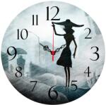 Wallity Decorative MDF Clock Multicolor Ms-41