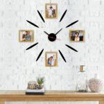 Wallity Decorative MDF Clock Multicolor ACS04
