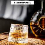 Hermia Whiskey Glass Set (2 Pieces) Transparent Small 8