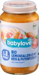 babylove Био пюре от зеленчуци с ориз и пуешко, 8+м, 220 g (1602890)