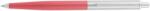 Zebra Pix cu mecanism Zebra, 901, 0.7 mm, corp roz, scriere albastra (ZB83747)