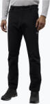 Jack Wolfskin Pantaloni softshell pentru bărbați Jack Wolfskin Activate Thermic black