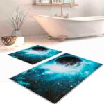 Conceptum Hypnose Bathmat Set (2 Pieces) White Blue Black 2Lipbny113