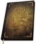 Abysse Corp Agenda ABYstyle Movies: The Lord of The Rings - Map, A5 (ABYNOT161)