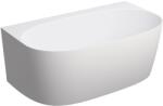 Omnires Valencia M+ cadă de perete 148x86 cm ovală alb VALENCIA148WPBM (VALENCIA148WPBM)