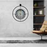 Wallity Decorative Metal Wall Clock Black Mclock-00130