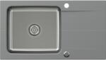 Quadron Edward chiuvetă din granit-oțel 78x44 cm gri/grafit/onix FUS_E7844SZ (FUSE7844SZ) Chiuveta