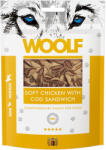 WOOLF DOG SNACKS Chicken with Cod Sandwich 100g
