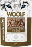WOOLF DOG SNACKS Rabbit and Cod Triangle 100g