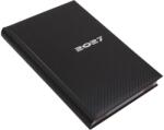 Realsystem Határidőnapló REALSYSTEM Carbon A/5 napi fehér lapos kék 2027 (5321-84) - vectraline