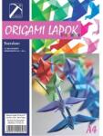 Tip-Top T-Creativ: Оригами хартия - ярки, наситени цветове, A4, 10 броя (M310050A4)