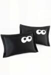  L' essential Maison Oxford párnahuzat szett (2 darab) Black Funny - Fekete