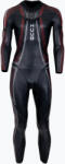 HUUB Férfi triatlonos úszóruha HUUB Aerious III 3: 5 black/red