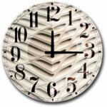Wallity Decorative MDF Clock Multicolor 5050MS-050