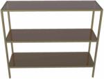 Hanah Home Komód Antique Bronze 3 polcos (8684284702014)