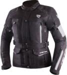Street Racer Geacă de motocicletă pentru femei Street Racer Hilax negru-gri deschis (STRBUHILAXBLGRLADY2)