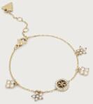 Guess brățară pentru femei din oțel inoxidabil cu zirconiu cubic SECRET GARDEN 9BY2-AKDZ30_GLD (JUBB06.033JW)