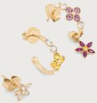 Guess cercei pentru femei din oțel inoxidabil cu zirconiu cubic SECRET GARDEN 9BY2-AKDZ2S_GLA (JUBE06.035JW)