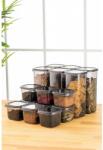 Hermia Storage Box Set (15 Pieces) Anthracite BNMPEGYAS15-517