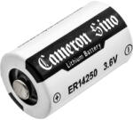 Utángyártott ER14250 Li-SOCl2 elem 3.6V 1200mAh - CameronSino (CS-ER14250)