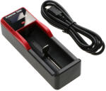 Utángyártott 18650 akku töltő DC0.5A / 1A Micro USB kábellel (DF-MDH04)
