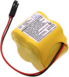 Utángyártott Panasonic PLC Li-MnO2 elem 6V 2900mAh BR-2/3AGCT4A, A98L-0031-0025 - CameronSino (CS-FN500SL)